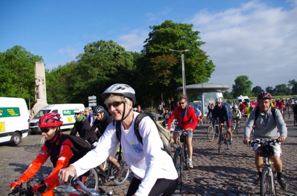 Cyclothon 2014 - Départ