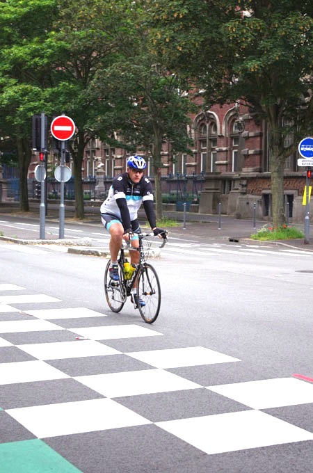 Lille Bray Dunes 2014 - Départ Boulevard Louis XIV - Cyclistes