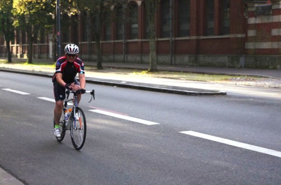 Lille Bray Dunes 2014 - Départ Boulevard Louis XIV - Cyclistes