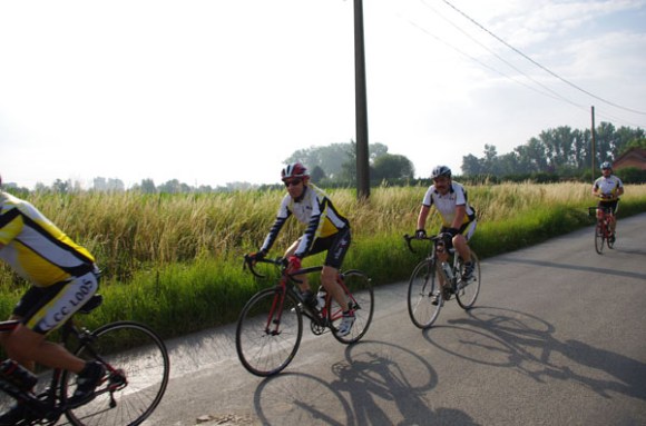 Brevet Roland Plamon - Seclin 2014 - cycliste