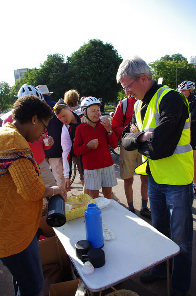 Cyclothon 2014 - Départ