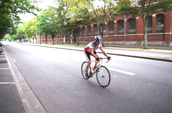 Lille Bray Dunes 2014 - Départ Boulevard Louis XIV - Cyclistes