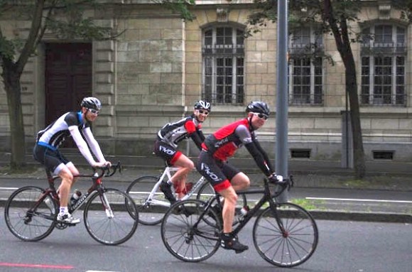 Lille Bray Dunes 2014 - Départ Boulevard Louis XIV - Cyclistes