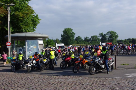 Cyclothon 2014 - Départ