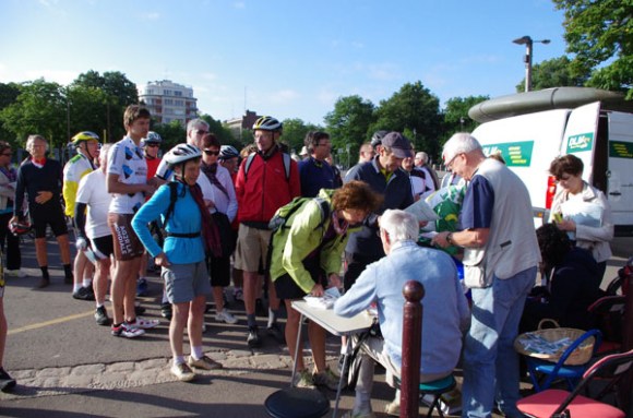 Cyclothon 2014 - Départ