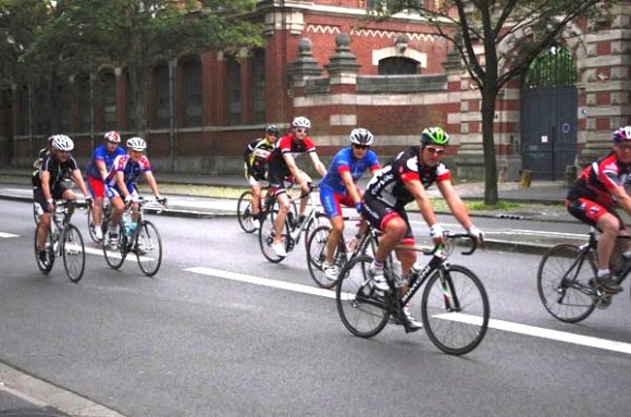 Lille Bray Dunes 2014 - Départ Boulevard Louis XIV - Cyclistes