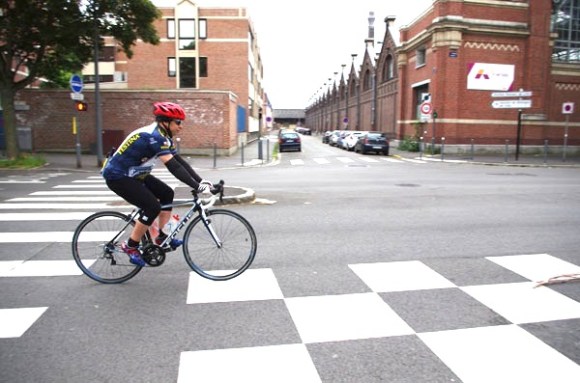 Lille Bray Dunes 2014 - Départ Boulevard Louis XIV - Cyclistes