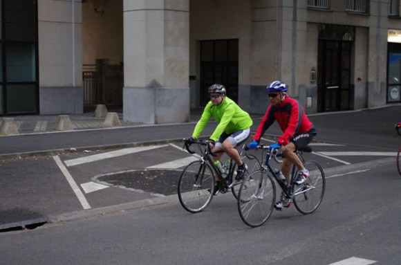 Lille Bray Dunes 2014 - Départ Boulevard Louis XIV - Cyclistes