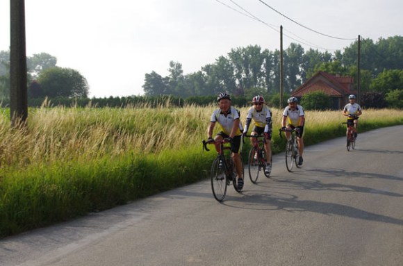 Brevet Roland Plamon - Seclin 2014 - cycliste