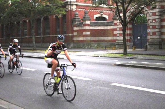 Lille Bray Dunes 2014 - Départ Boulevard Louis XIV - Cyclistes