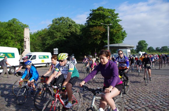 Cyclothon 2014 - Départ