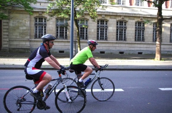 Lille Bray Dunes 2014 - Départ Boulevard Louis XIV - Cyclistes