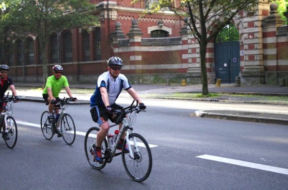 Lille Bray Dunes 2014 - Départ Boulevard Louis XIV - Cyclistes