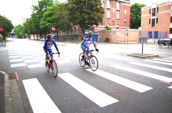 Lille Bray Dunes 2014 - Départ Boulevard Louis XIV - Cyclistes