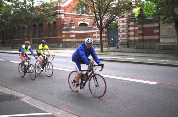 Lille Bray Dunes 2014 - Départ Boulevard Louis XIV - Cyclistes