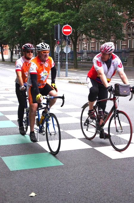 Lille Bray Dunes 2014 - Départ Boulevard Louis XIV - Cyclistes