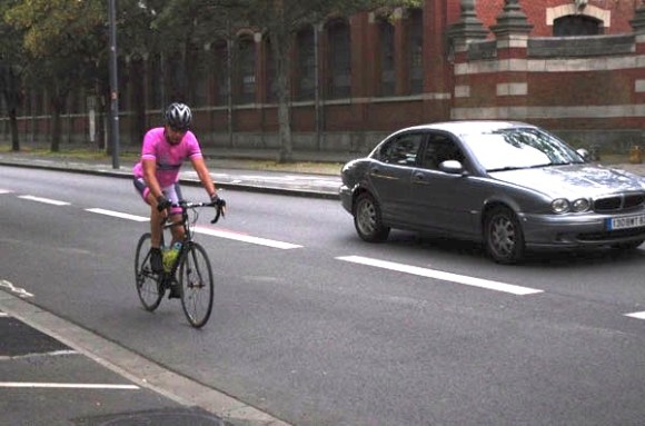 Lille Bray Dunes 2014 - Départ Boulevard Louis XIV - Cyclistes