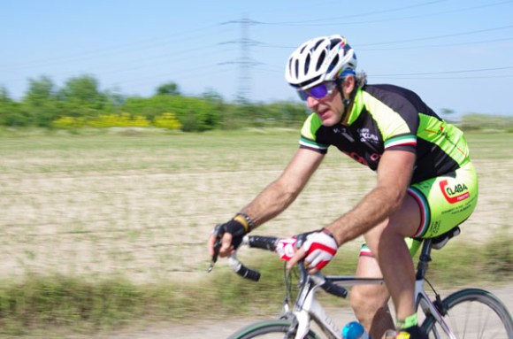 Paris Roubaix Cyclo 2014 - Pavé de Gruson - Cyclistes