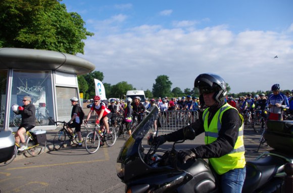 Cyclothon 2014 - Départ