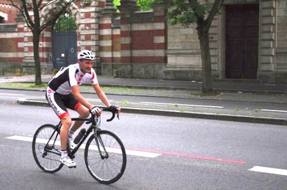 Lille Bray Dunes 2014 - Départ Boulevard Louis XIV - Cyclistes