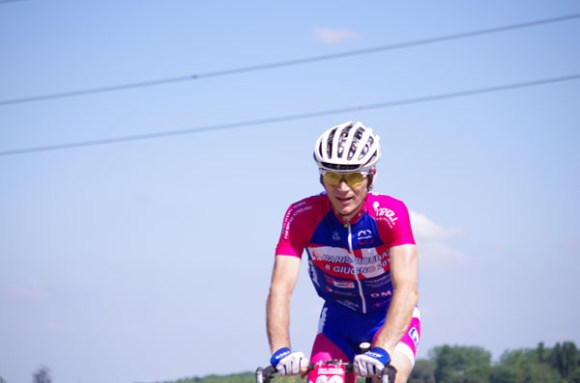 Paris Roubaix Cyclo 2014 - Pavé de Gruson - Cyclistes