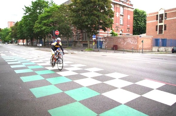 Lille Bray Dunes 2014 - Départ Boulevard Louis XIV - Cyclistes