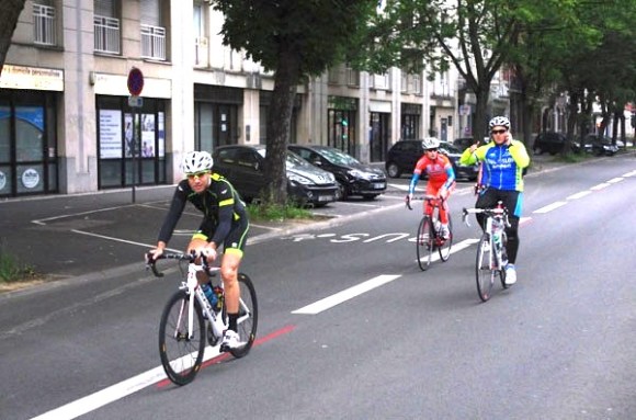 Lille Bray Dunes 2014 - Départ Boulevard Louis XIV - Cyclistes