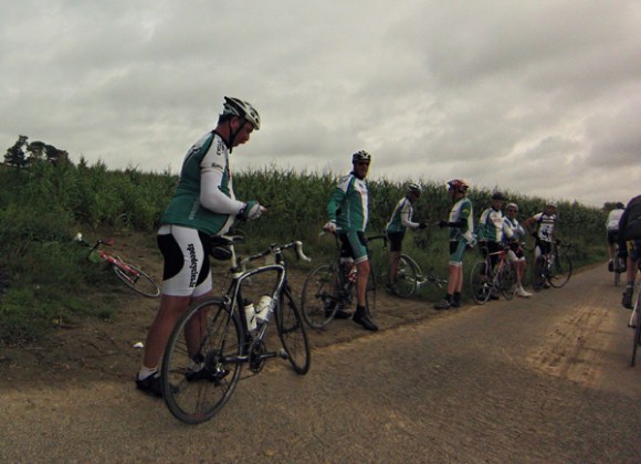 Cyclistes - Route des Monts 2014