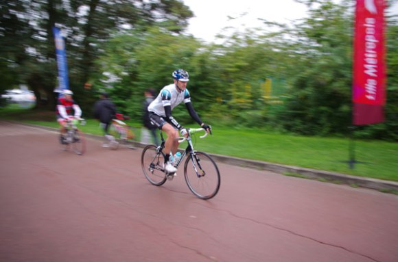 Cyclistes - Départ - Route des Monts 2014