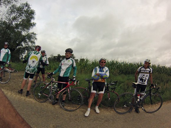 Cyclistes - Route des Monts 2014