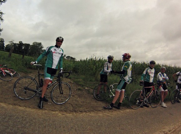 Cyclistes - Route des Monts 2014