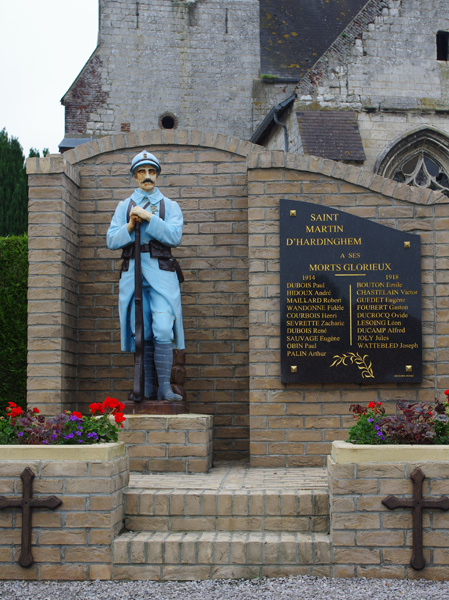 Monument aux morts de Saint Martin d'Hardinghem