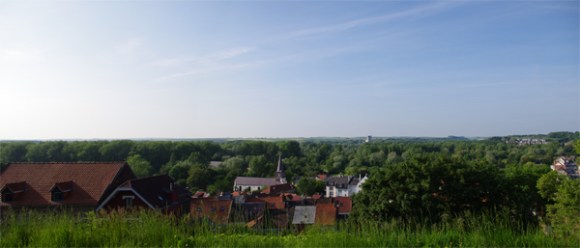 Montreuil sur mer - Vue des remparts