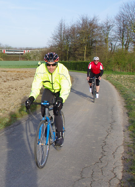 Randonnée en Ferrain 2015 - cyclistes