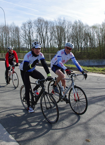 Randonnée en Ferrain 2015 - cyclistes