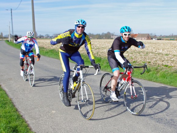 Randonnée en Ferrain 2015 - cyclistes