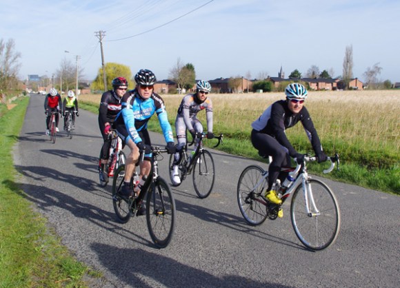 Randonnée en Ferrain 2015 - cyclistes