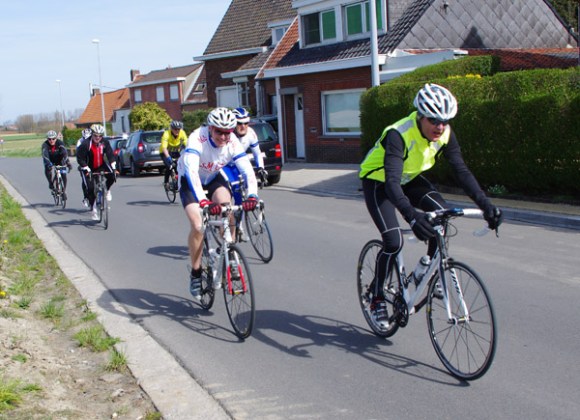 Randonnée en Ferrain 2015 - cyclistes
