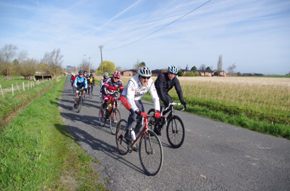 Randonnée en Ferrain 2015 - cyclistes
