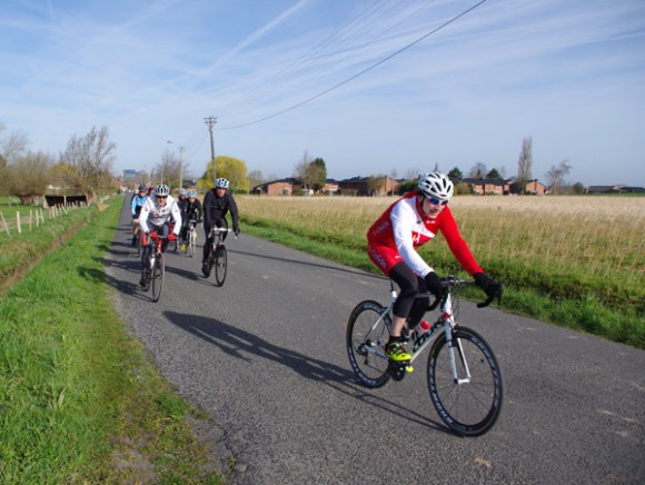 Randonnée en Ferrain 2015 - cyclistes