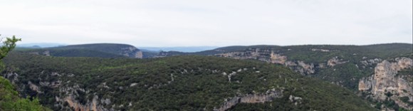 Les gorges de l'ardèche