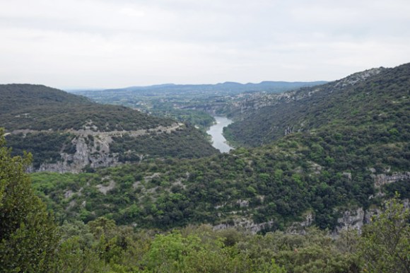 Les gorges de l'ardèche