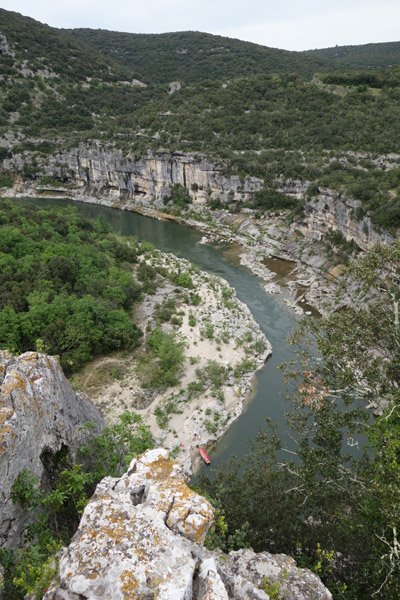 Les gorges de l'ardèche
