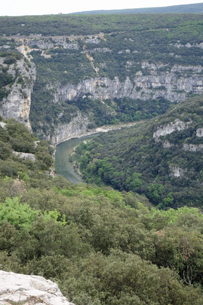 Les gorges de l'ardèche