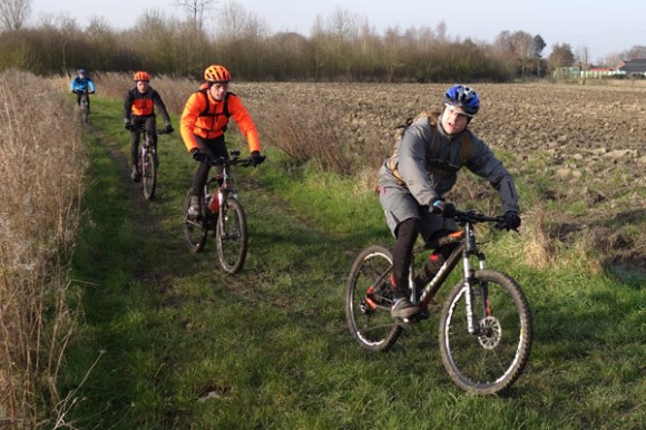 Premiere sortie d'hiver VTT - Roost Warendin 2016 51