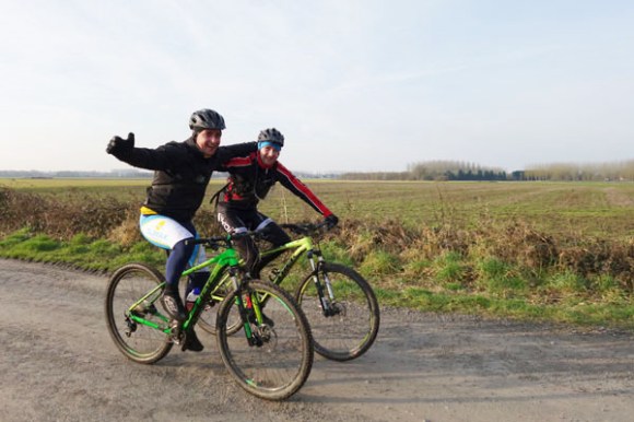 Premiere sortie d'hiver VTT - Roost Warendin 2016 37
